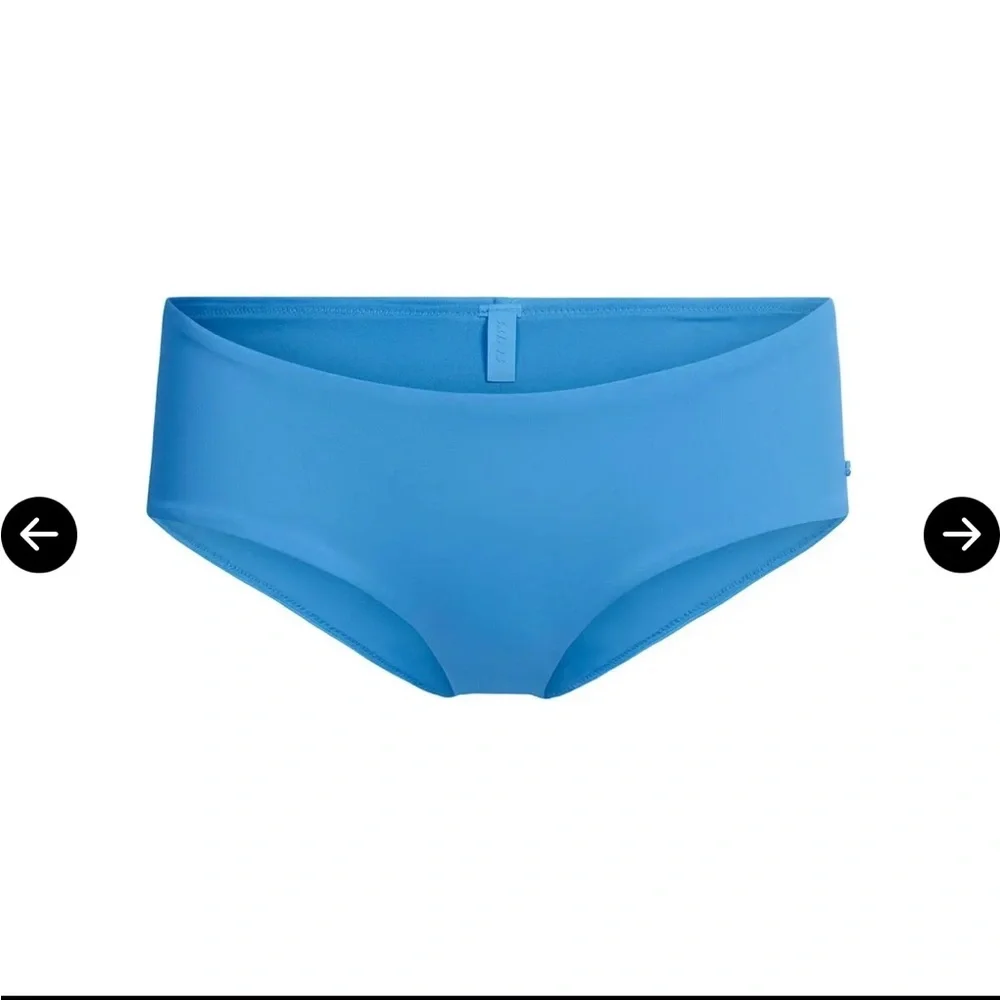 Sw78. Skims signature swim hipster tide blue XS NWT💙